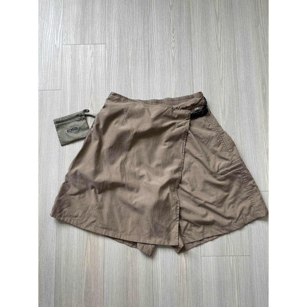 Ex Officio Women's Khaki Utility Skort Size 10 Hiking Outdoors